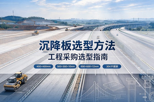 茶陵沉降板选择方法