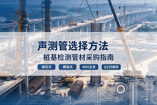 茶陵声测管选型标准
