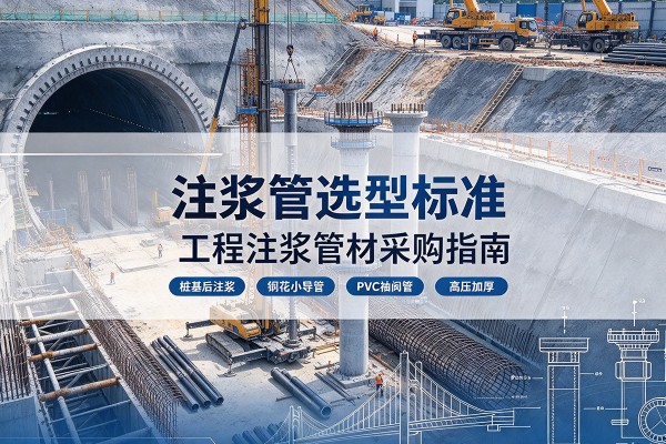 茶陵注浆管选型标准