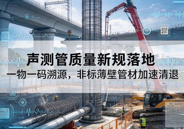 茶陵声测管质量新规落地，一物一码溯源，非标薄壁管材加速清退
