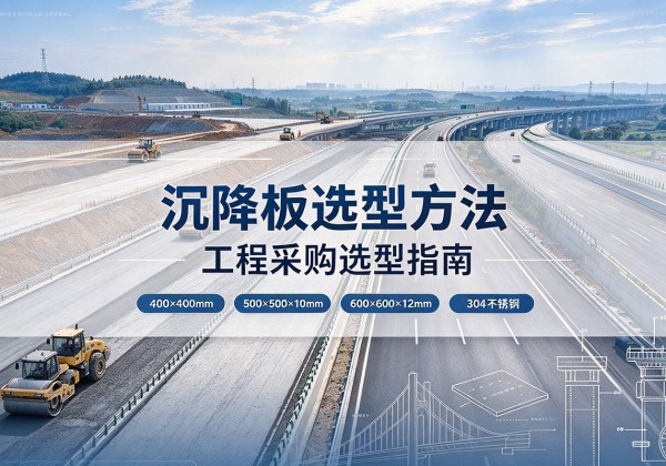 茶陵沉降板选择方法